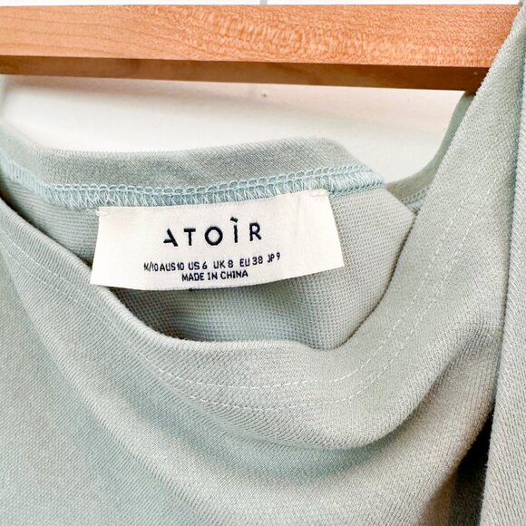 Atoir x Revolve | Time Stands Still Maxi Dress in Sage Green - Picture 7 of 8